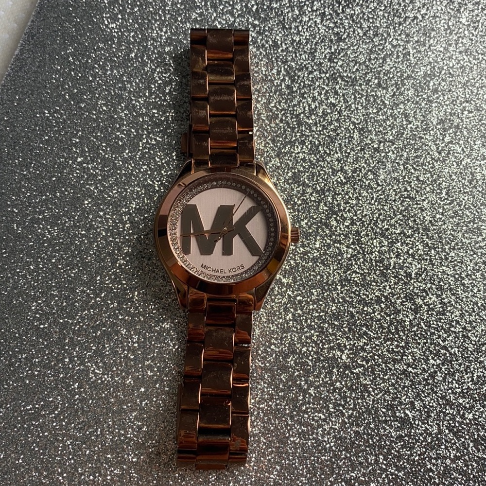 Michael Kors Slim Runway Rose Gold Watch